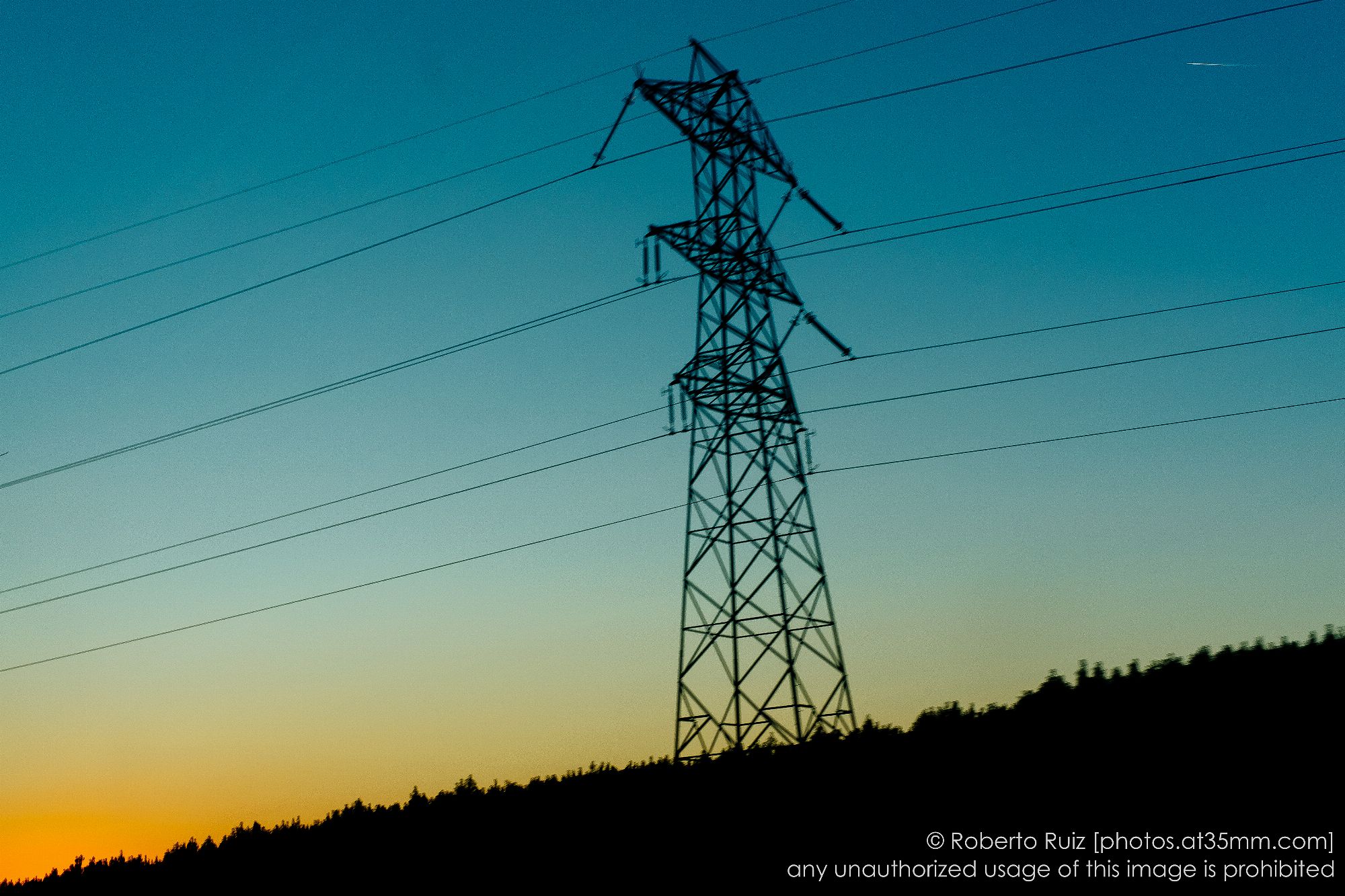 High Voltage Sunset