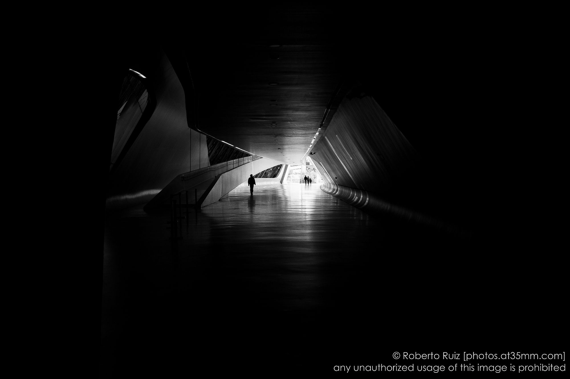 Paseando por el Pabellón Puente
