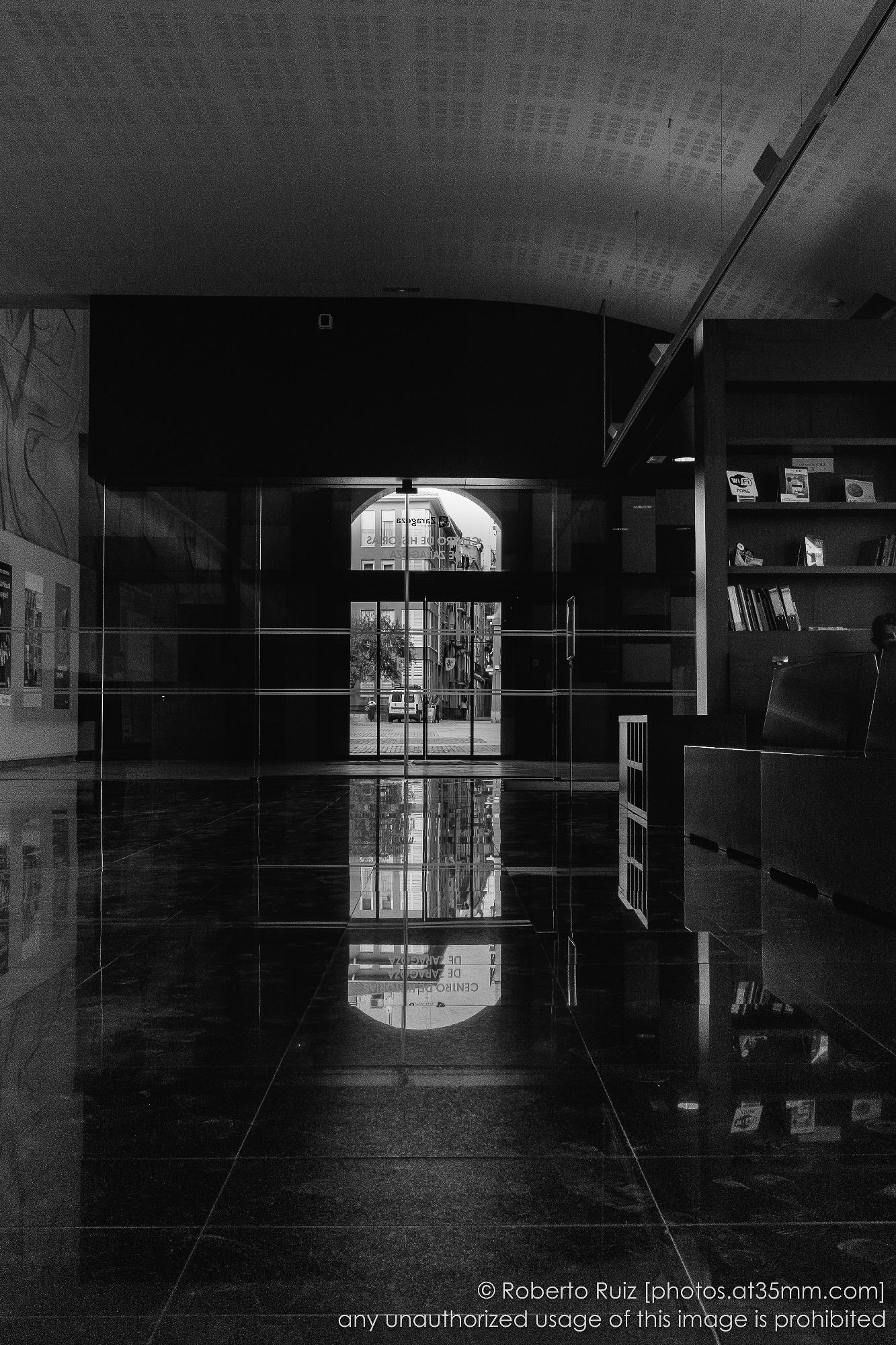Reflejos en el centro (de historias)