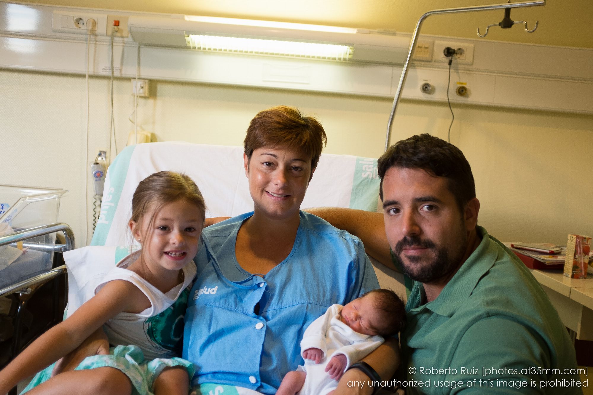 Primera foto de la nueva familia